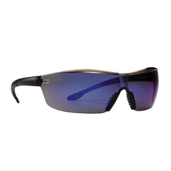 North by Honeywell JED 908731 Smoke Tactile T2400 Eyewear Blue Mirror lens (3A Coating)(MOQ of 10 pcs)