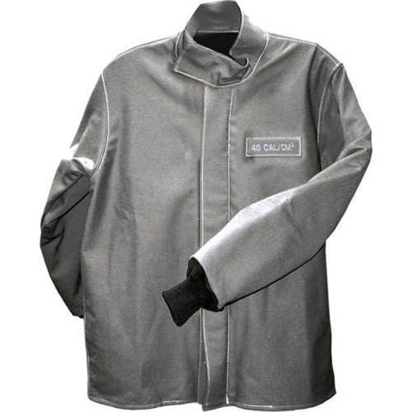 Salisbury by Honeywell IDG ACC4032GYM Arc Flash Protection Coat - 40 cal/cm² X Medium