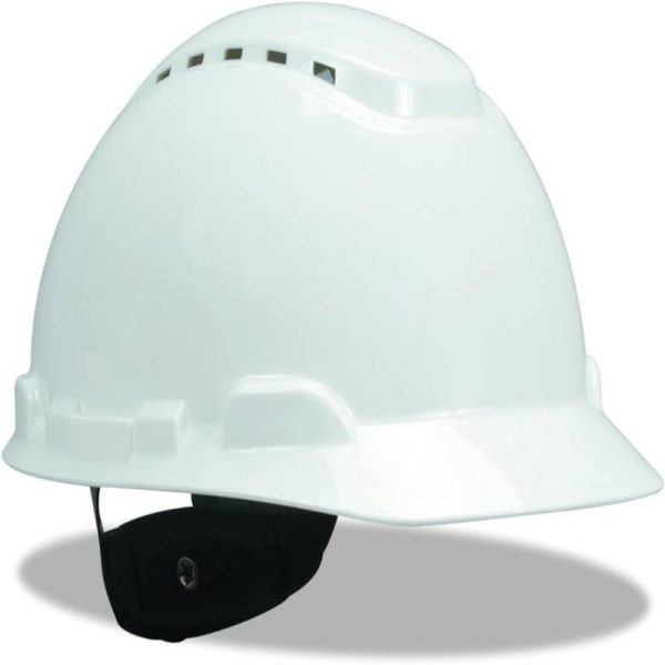 3M 3MH-701V Ventilated Helmet With Ratchet Suspension Class C White