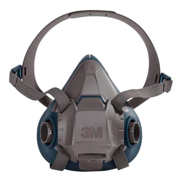 3M 6502 Reusable Half Face Mask Respirator, Medium