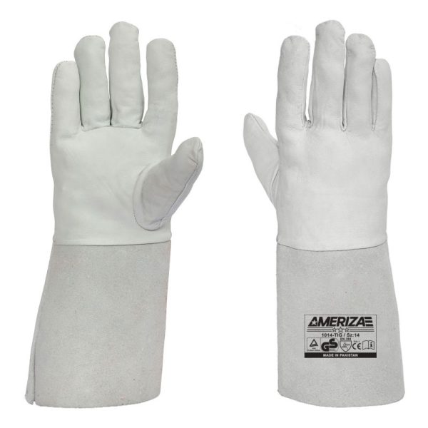 Ameriza E102481720 Premium A+ Grain & Split Tig Welding Gloves(MOQ OF 12 Pairs)