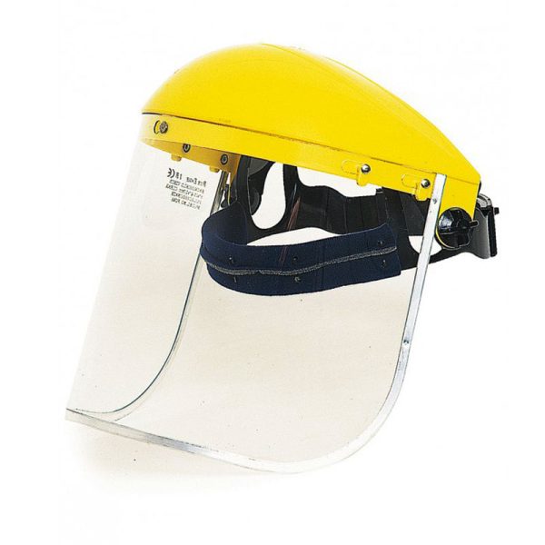 X-Mark N114250820 Face Shield Visor Polycarbonate With Ratchet Head Gear