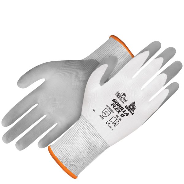 Empiral M143720121 Gorilla Flex II Nitrile Palm Coated Gloves Large