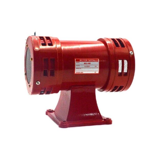 MS-490 Motor Driven Air Raid Siren Metal Horn Double Industry Boat Alarm