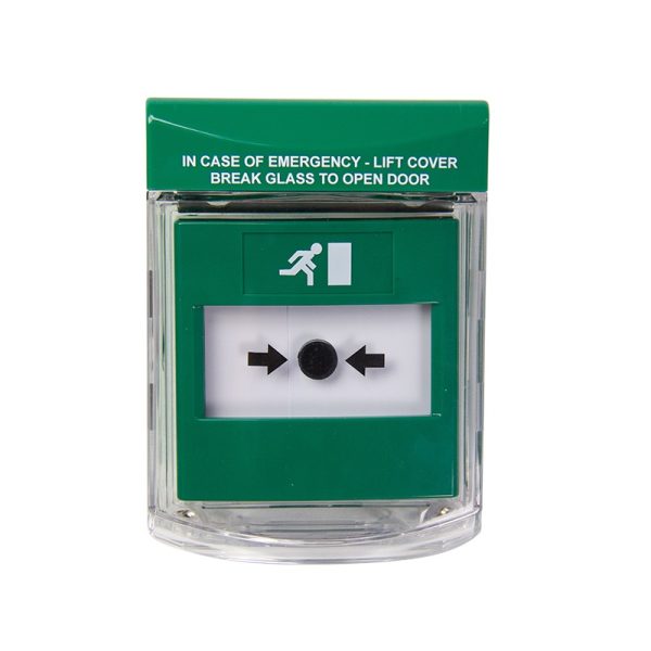 STI 6931/G Call Point Stopper Surface Mounted Without Sounder Green with 35mm Spacer