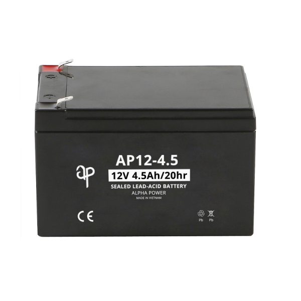 Alpha Power AP12-4.5 [12V4.5Ah] VRLA AGM Battery(MOQ of 2 Pcs)