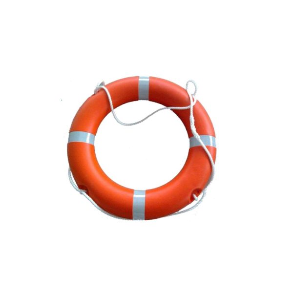 2.5 Kg Lifebuoy Ring with Grab line & Solas Retro Reflective Tape