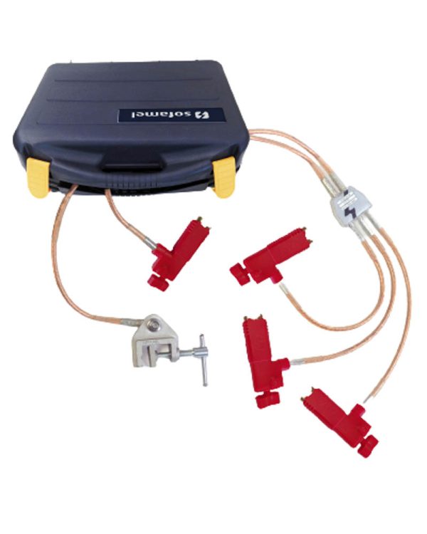 Sofamel 659 ECBT-PTA4 4 Clamps Low Voltage Electric Panels Earthing & Short Circuit Protection Equipment