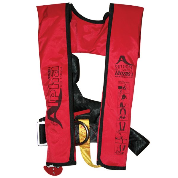 Lalizas - Alpha Inflatable Lifejacket Auto Adult 170N ISO 12402-3