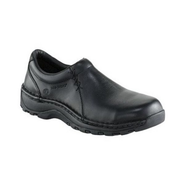 Red Wing - Black Leather Steel Toe Slip On Work Safety Women's Shoes