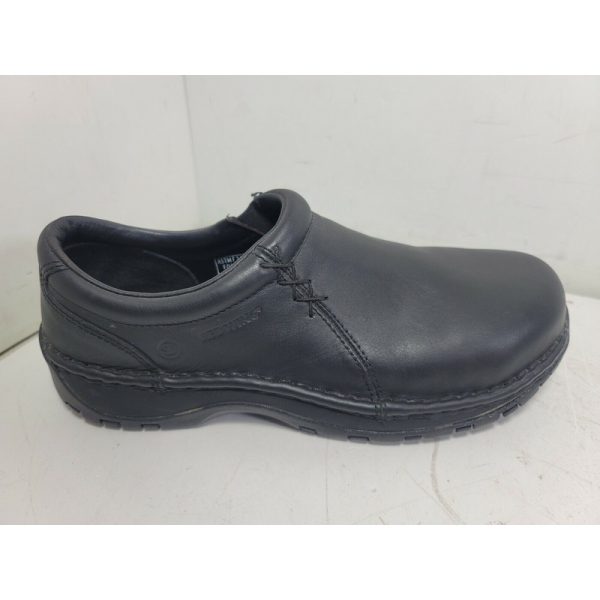 Red Wing - Black Leather Steel Toe Slip On Work Safety Women's Shoes