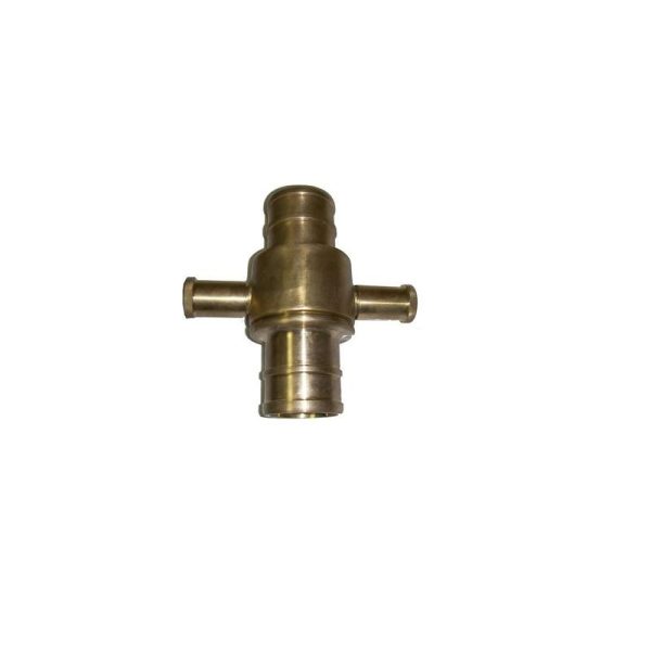 2.5 Inch x 2.5 Inch John Morris Coupling - Brass