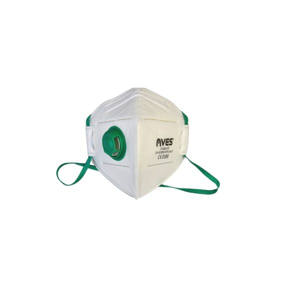 AVES AV187 FFP2 Flat Fold High Filtration Dust Mask