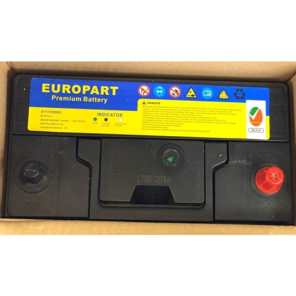 Europart - MF Auto Car Battery 12V 40Ah - 50B24LMF / N40LMF