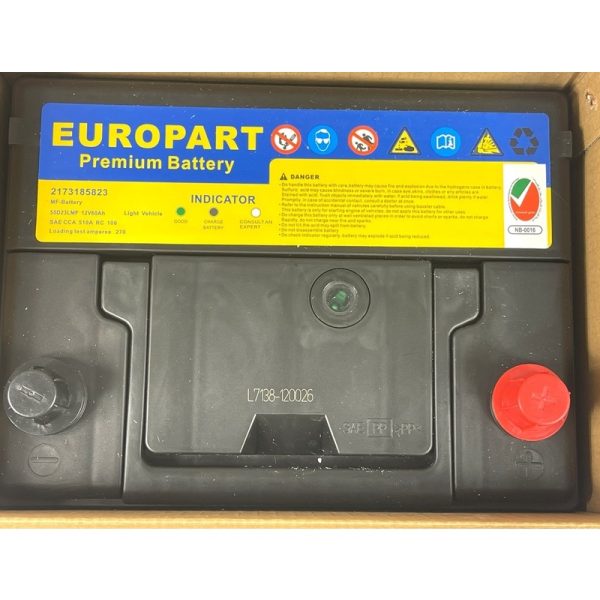 Europart - MF Car Battery 12V 60Ah, N55D23LMF