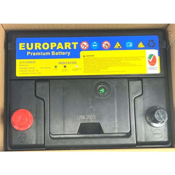 Europart - MF Car Battery 12V 60Ah N55D23RMF