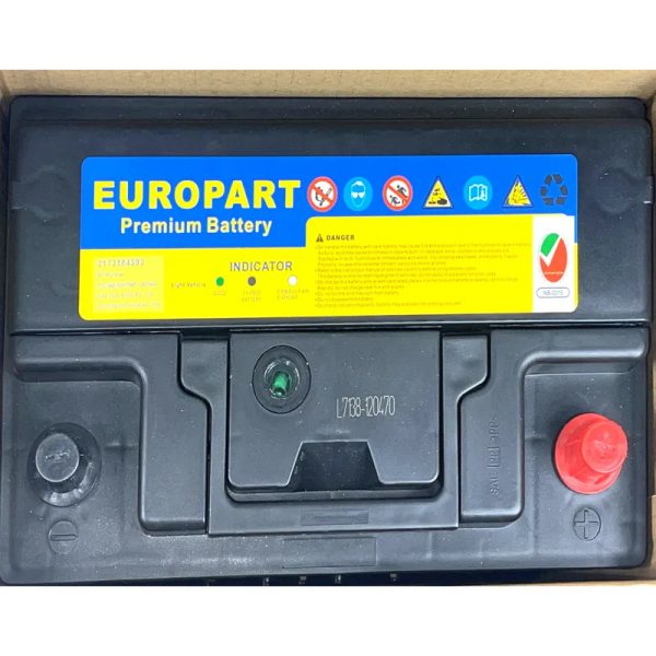 Europart - MF Car Battery 12V 75Ah 57524LMF / 75Din