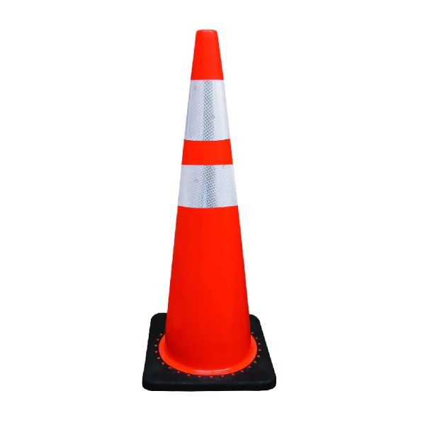 CH 10097 PVC Traffic Cone 70cm Black Base