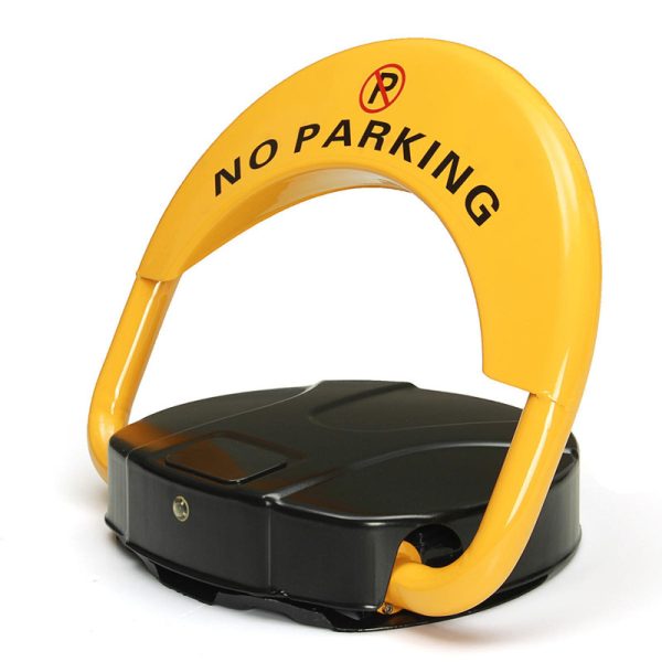 Battery Powered Parking Lock for Protecting Parking Space