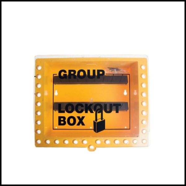 Generic - Group Lock Box, Yellow - GLB-WMY-SLIDE