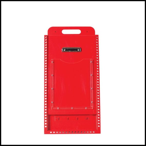 Loto-Lok - Aluminium & Polycarbonate Red Group Lock Box - GLB-AL-83