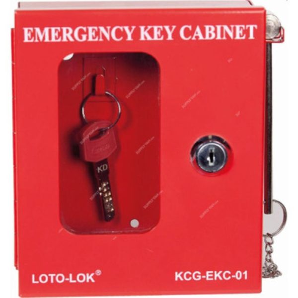 Loto-Lok - Key Cabinet with Hammer - KCG-EKC-01