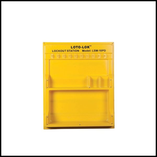 Loto-Lok - Lockout Station Yellow - LSM-10PD