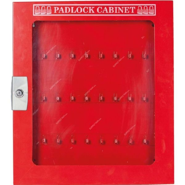 Loto-Lok Padlock Cabinet 40 Locks - CABP-STLR-40-CF