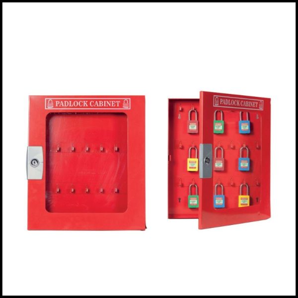 Loto-Lok - Padlock Cabinet Lock, 21 Locks - CABP-STLR-21-CF