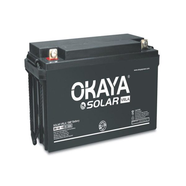 Okaya - 12V 100AH Solar VRLA Battery - OK-OBS100-12