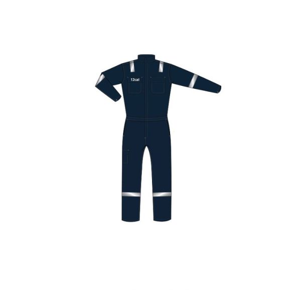 Tararc - Arc Flash Magnifico Coverall, Navy Blue - BLOKARC-12CV-54NV