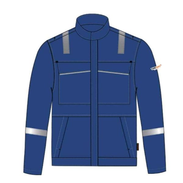 TarArc - Arc Flash Safety Jacket 2XL, Navy Blue - BLOKARC-12JKT-2XLNV