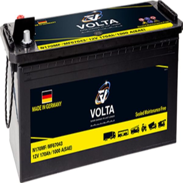 Volta - Automotive Truck Battery, 12V 100Ah - CMF 100