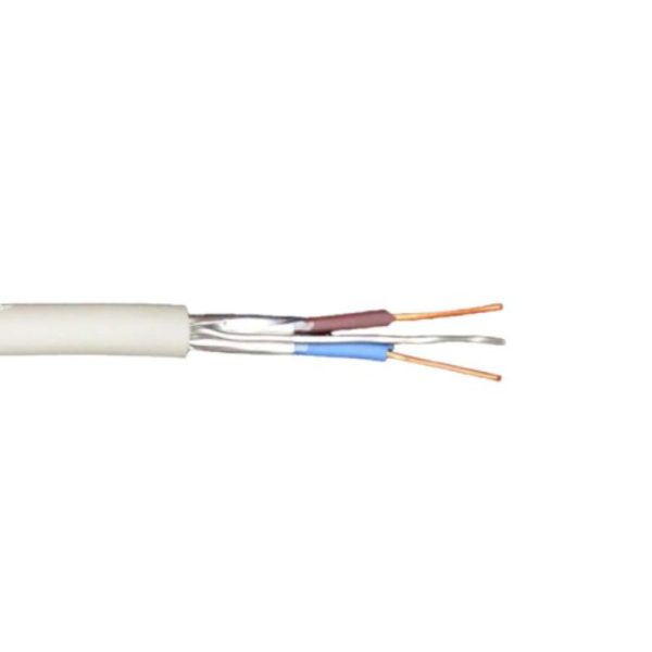 Firecel 1.5 Sqmm 4Core+E, White Fire Alarm Cable, Solid Conductor, SR114H