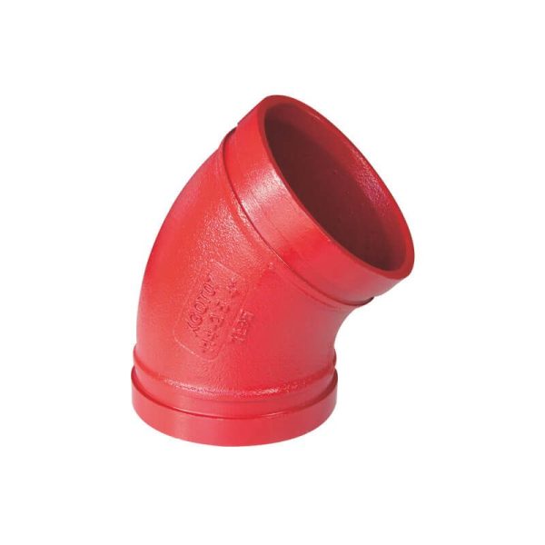 Shield - Ductile Iron Grooved Elbow 45 Degree - SDG-200