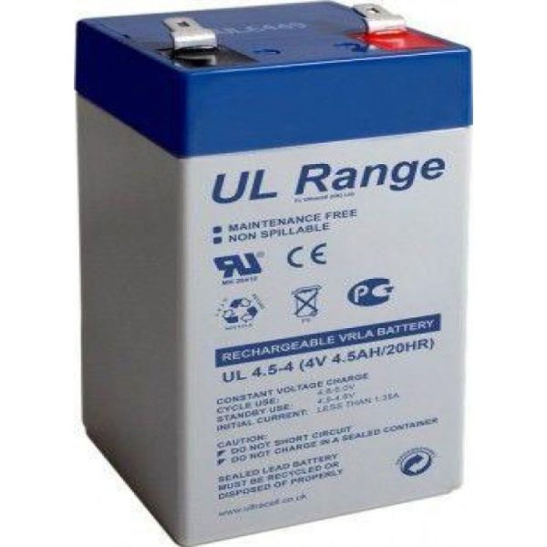 Ultracell - 4V 4.5AH Rechargeable Battery - UL4.5-4