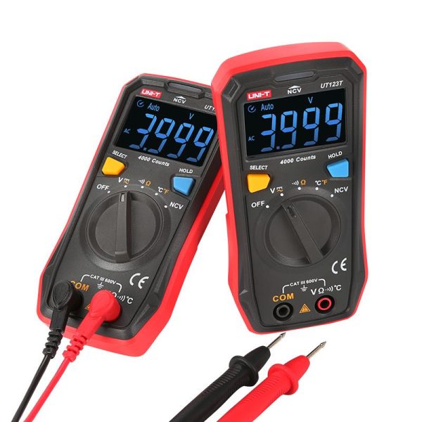 UNI-T - Pocket-Sized Residential Multimeter - UT123T