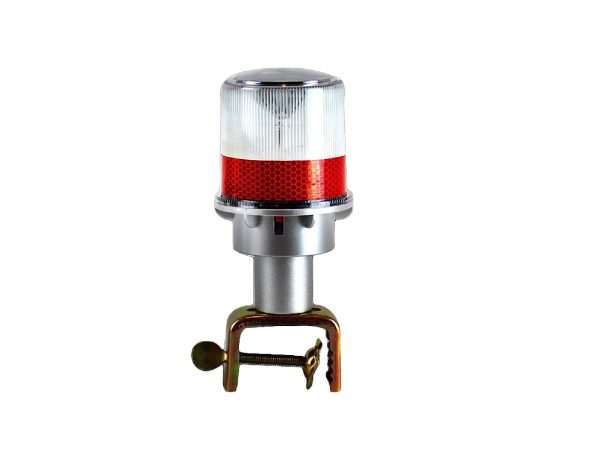 CH 90200 Solar Warning Light 360 Red