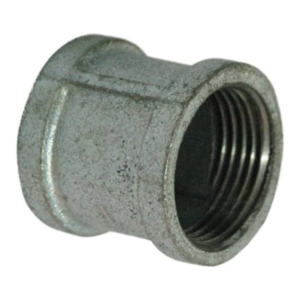 Threaded Malleable Iron Galvanized Socket (MOQ OF 50 Pcs)