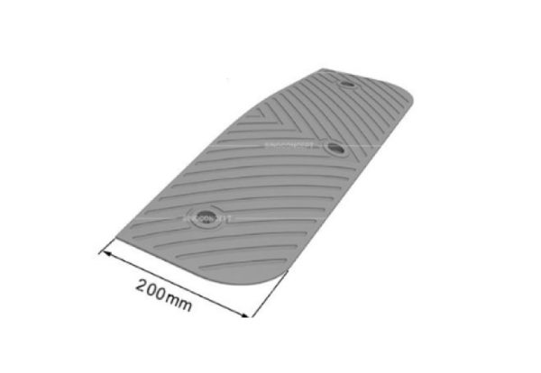 Road Hump (End-Cap) With Width 900MM(2.95ft), Height 50MM(0.16ft)