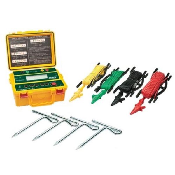 Extech - 4-Wire Earth Ground Resistance Tester Kit - GRT300