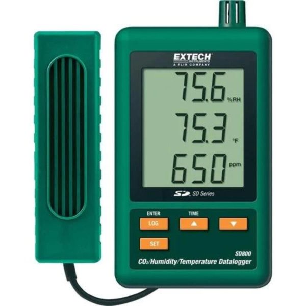 Extech - CO2/Humidity/Temperature Datalogger - SD800