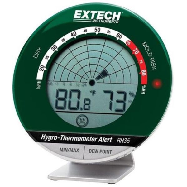 Extech - Desktop Hygro-Thermometer Alert - RH35