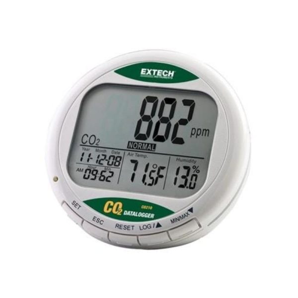 Extech - Desktop Indoor Air Quality CO2 Monitor/Datalogger - CO210