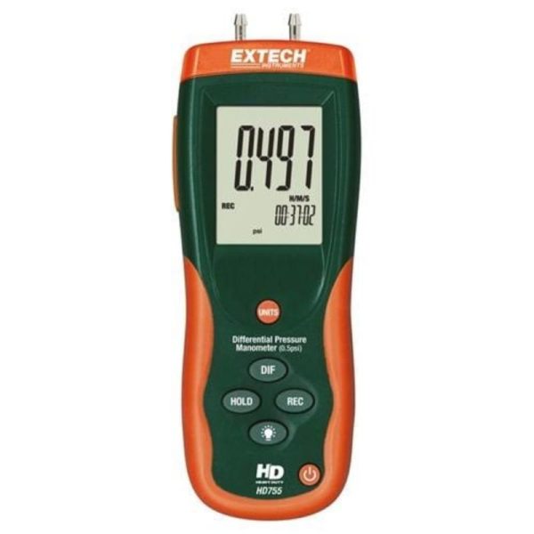 Extech - Differential Pressure Manometer 0.5psi - HD755