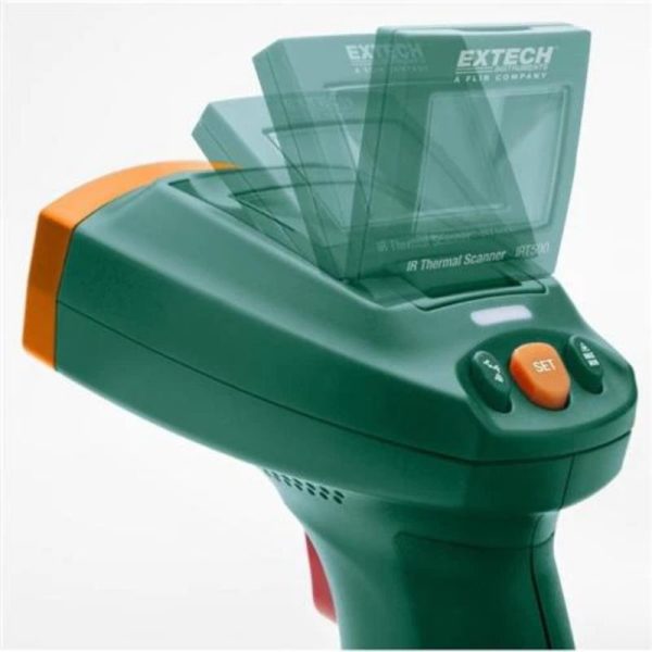 Extech - Dual Laser IR Thermal Scanner with Adjustable Display - IRT500