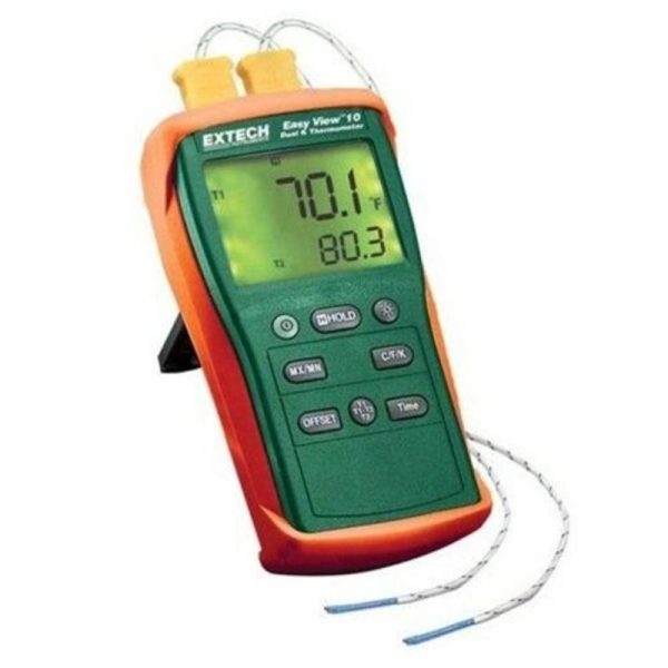 Extech - Easy View Dual Input Thermometers - EA10