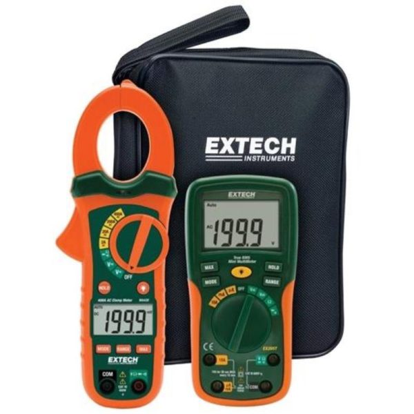 Extech - Electrical Test Kit with AC Clamp Meter - ETK30