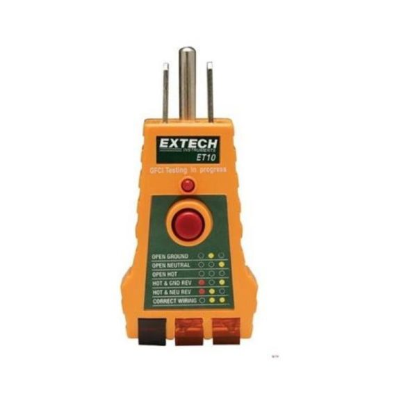 Extech - GFCI Receptacle Tester - ET10