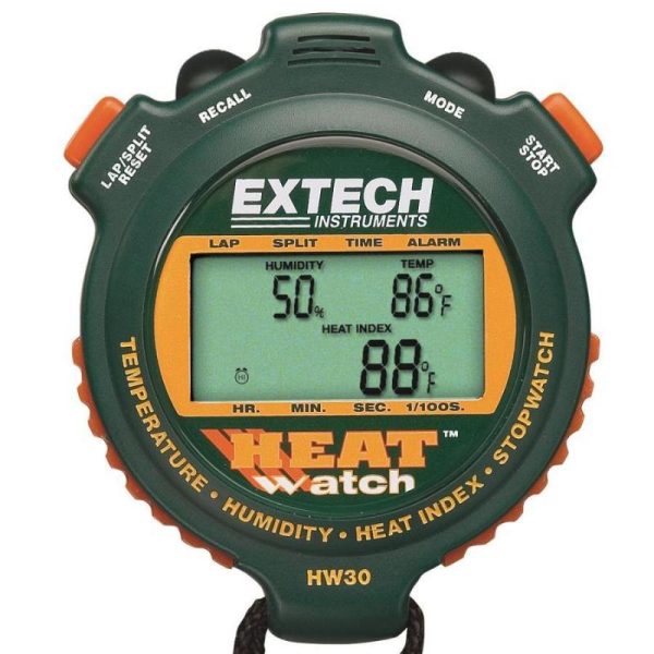 Extech - HeatWatch Humidity/Temperature Stopwatch - HW30